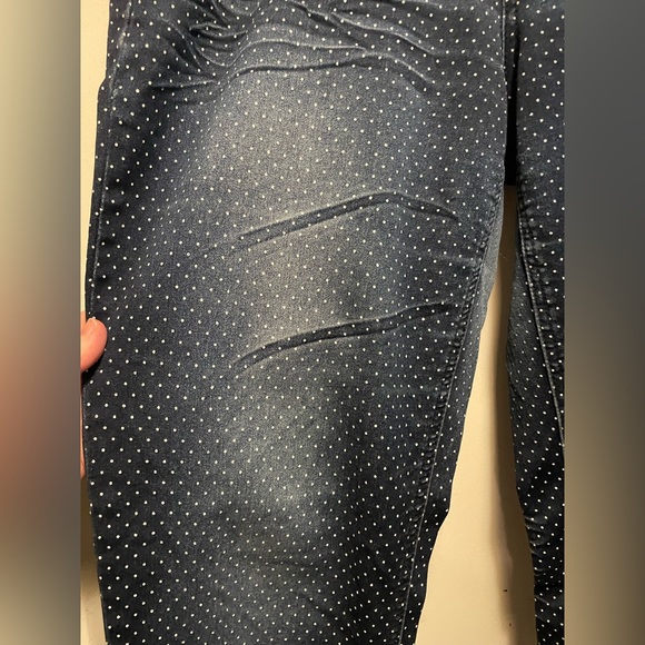 Royalty YMI Polka Dot Blue Jeans Women’s Jeans Size 12 - Picture 9 of 10